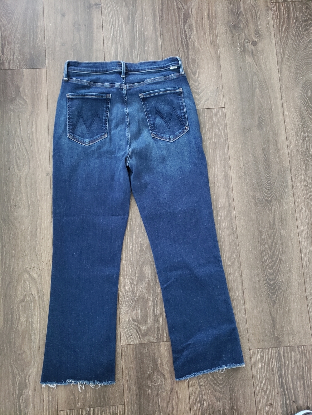 Mother The Tripper Ankle Fray Jeans Size 33 Change Is In The Air
